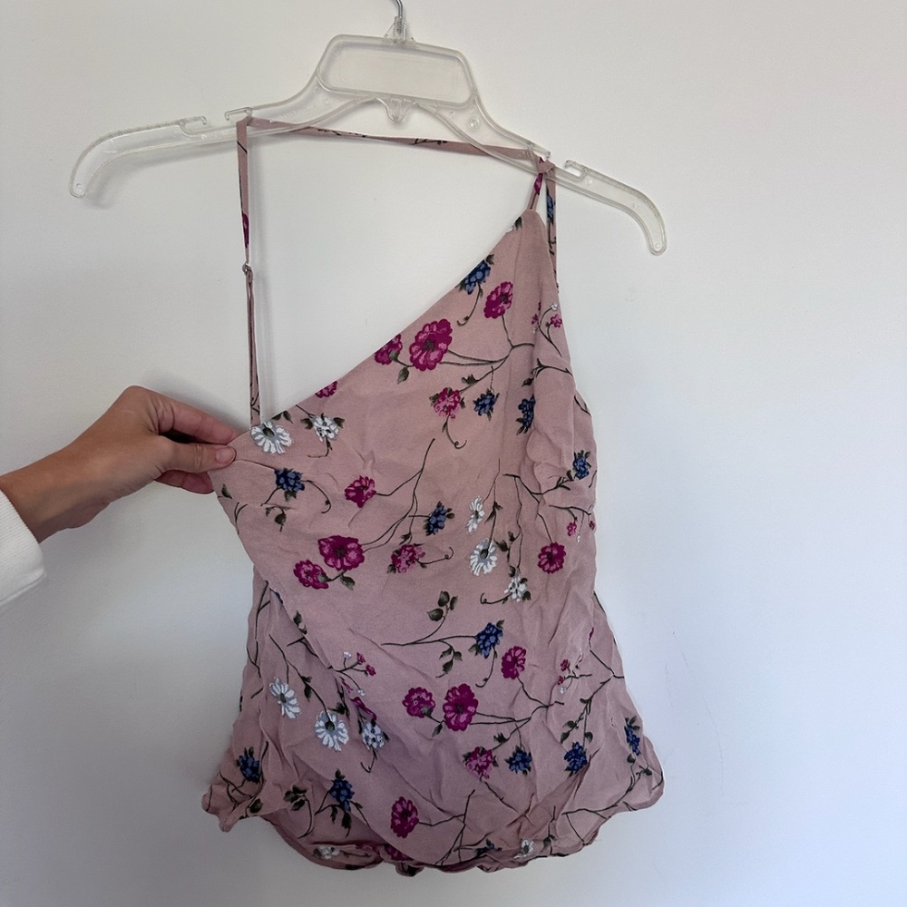 Reformation Floral Print Top